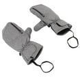 thumbnail image 1 of 5 Finger Inner Ski Mittens, Snowboarding Mittens Watertight Loop Fastener  for Snowmobile Racing M,L,XL, 1 of 7