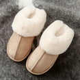 thumbnail image 6 of Women's Fireside Sydney Shearling Fur Indoor/Outdoor Scuff Slipper with Wide Widths, 6 of 6