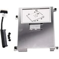 thumbnail image 1 of BestParts Hard Drive Hardware Kit Secondary HDD Caddy Bracket w/Screws Cable Replacement for HP ZBOOK 17 G3 G4, 1 of 5
