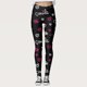 thumbnail image 2 of Gibobby Leggings afelpados de invierno para mujer Pantalones con estampado de amor personalizados para mujer, mallas personalizadas para mallas para correr(K,G), 2 of 5