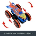 thumbnail image 5 of Hot Wheels Monster Trucks Tiger Shark Climber RC Vehicle, Battery-Powered Remote-Control Toy Truck, 5 of 7