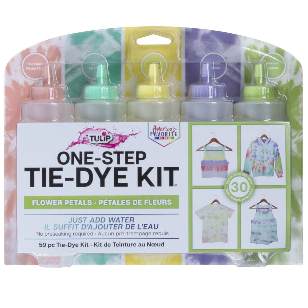 Tulip OneStep Flower Petals 5 Pack Tie Dye Kit