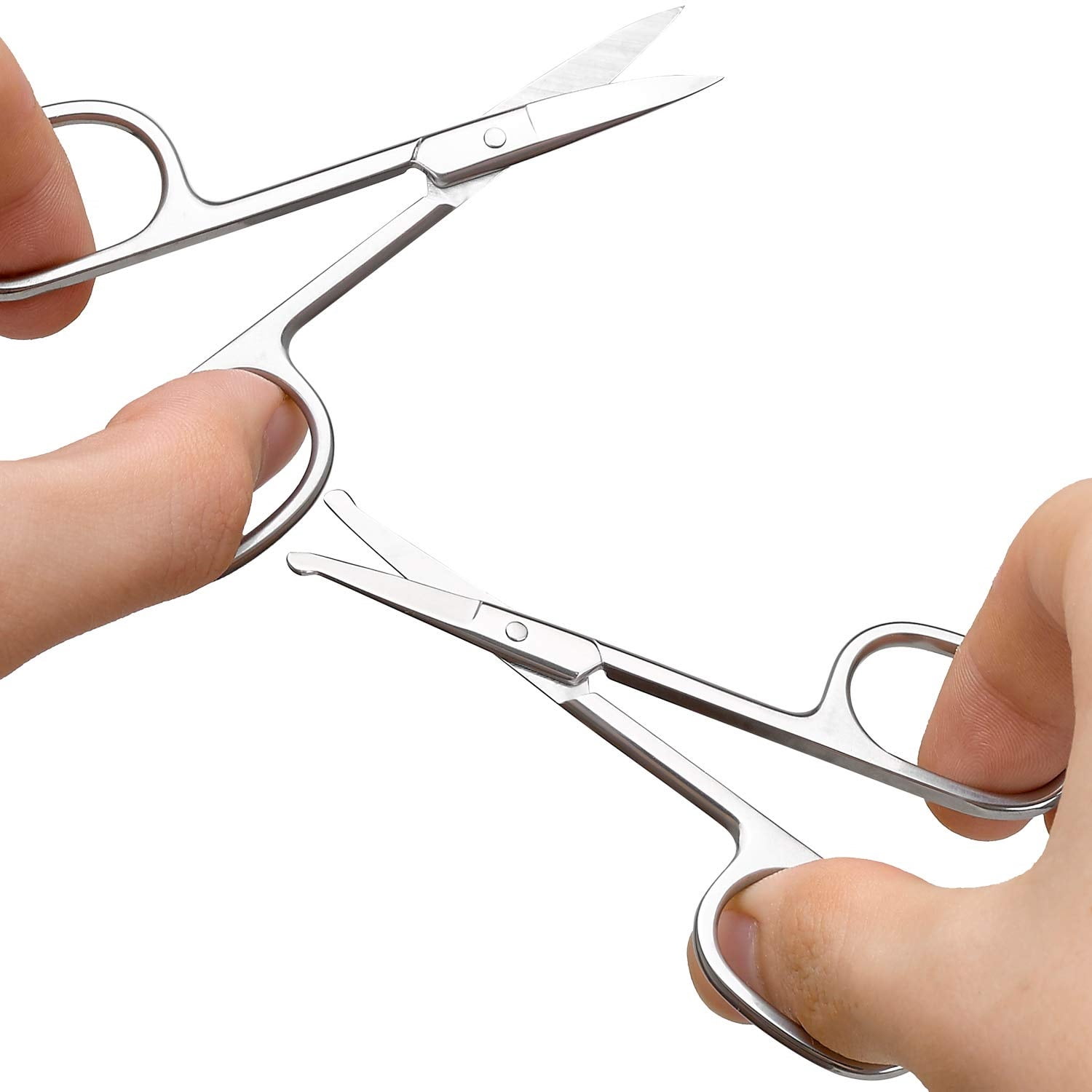 Stainless Steel Grooming Scissors Eyebrow Scissor, Beard & Mustache