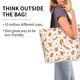 thumbnail image 2 of Balery Cute Squirrel Fall Bolsa Tote Estilo Estético con Cremalleras, Bolsa de Hombro, Bolsa de Compras Grande y Plegable, 2 of 8