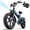 Blue, variant on URLIFE 750W Folding Electric Bikes for Adult,20'' 4.0 Fat Tire Ebike,20Mph Max Speed,48V 13Ah Removable Battery,Commuting E Bike UL2849,Class 2