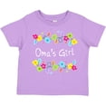 thumbnail image 3 of Inktastic Omas Girl- Bright Flowers Girls Toddler T-Shirt, 3 of 5