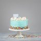 thumbnail image 3 of Sky-Blue Egg Cake Decoration Insert for 50Pcs Cheese Markers Picks, 3 of 5