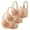 Light Pink, variant on Jelly Bras for Women Plus Size Comfort Soft No Underwire Bra Full Coverage Supportive Bra for Women Wife Winter Daily Casual Outfit Bra