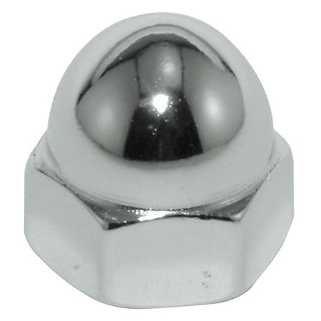- Cap Nut,#6-32,Gr 12L14,Steel,Plain,PK10 CPB153