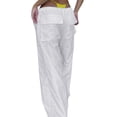 thumbnail image 2 of Pantalones Sunloudy Pierna Ancha Mujer Cordón Cintura Baja Negro, 2 of 9