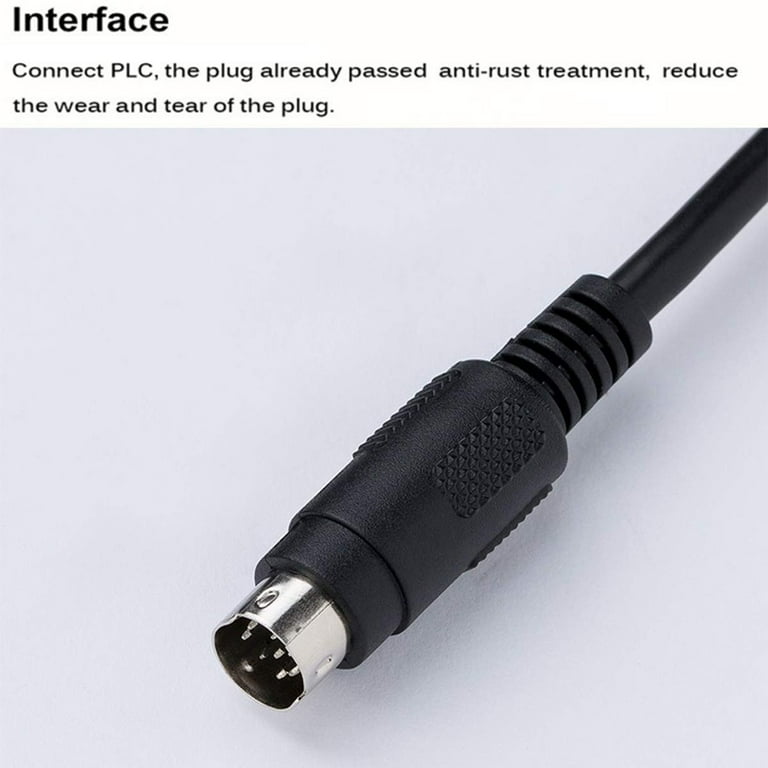 FX1N/FX2N/FX1S/FX3U series plc programming cable data