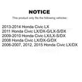 thumbnail image 2 of Transit Auto Rear Brake Drum Shoes and Spring Kit for Car Honda Civic K8N-100374, 2 of 11