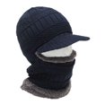 thumbnail image 2 of Gorro de Invierno, Cómodo, Cálido, para Adultos, Protección para El Cuello, Orejas, Sombrero Unido Al Aire Libre para en Monopatín, Motociclismo Azul shamjiam Sombrero a prueba de viento, 2 of 7