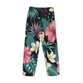 thumbnail image 5 of Haiem Green Tropical Leaves Men's Pajama Pants Ultra Lightweight Pjs Bottoms Sleepwear Bottom Pants with Pocket Drawstring-XX-Large, 5 of 9