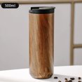 thumbnail image 3 of Taza de Café de Viaje aislado, Taza de Vije aislada de 500 ml para al aire libre, 3 of 7