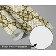 thumbnail image 6 of S4sassy Removable Waterproof Wall Wrap, Geometric Mosaic Tile Wallcover, Green Contact Paper for Backsplash, Kitchen, Self Adhesive Vinyl Wallpaper Roll, DIY Home Decor - Green-25"x360" inch, 6 of 8