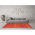 thumbnail image 3 of Ahgly Company Indoor Rectangle Oriental Orange Industrial Area Rugs, 3' x 5', 3 of 4