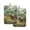 Cow in Green Rolling Hills, variant on 2 Pack Pot Holders for Kitchen Heat Resistant Hot Pads Sets for Cooking Baking Cow in Green Rolling Hills