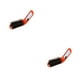 thumbnail image 4 of Peine de viaje espejo cepillo de pelo Soidarity plegable profesional ABS tamaño de bolsillo, 4 of 6