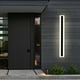 thumbnail image 3 of Lámpara de pared para exteriores perfecl moderna impermeable LED luz blanca 60x9x4cm, 3 of 8