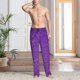 thumbnail image 2 of Balery Glitter Purple Pantalones de pijama para hombre, pijama ultraligero, pantalón de descanso-Medium, 2 of 6
