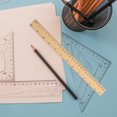 thumbnail image 4 of 10pcs Wooden Ruler Wood Measuring Ruler Wood Rulers Scale Ruler Ruler Wood Quilting Rulers Crafted Wooden Ruler Wooden Scale Ruler, 4 of 8