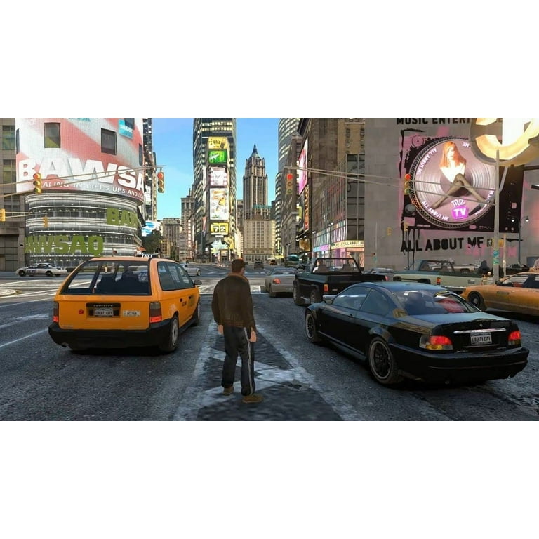 Grand Theft Auto IV Pc Game d v d Box set - Walmart.com