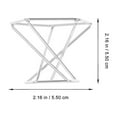 thumbnail image 2 of Miangastore 4 Pcs Geometric Air Plant Holder Air Plant Rack Metal Plant Stand Air Plant Display Stand, 2 of 8