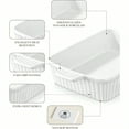 thumbnail image 5 of pupikeji 4.4 QT Baking Dish, 9x13 Large Casserole Dish for Oven, Ceramic Baking Pan, Rectangular Lasagna Pan Deep with Handles for Baking, Durable Microwave Oven Safe,, 5 of 9