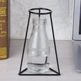 thumbnail image 1 of Well Crafted Relatively  Texture Metal Vase Frame, Plant Holder, Indoor For Home, 1 of 7
