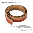 thumbnail image 2 of Floor Transition Strip 3.3Ft 1 Meter Self Adhesive for Height 3mm Dark Wood, 2 of 6