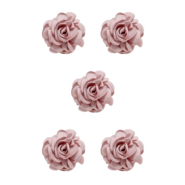 Guardoinrt Sophisticated Refined Flower Brooches Pins For Delicate And Intricate Style pink 5Set
