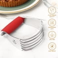thumbnail image 2 of Batidora de masa Zulay Kitchen Professional de acero inoxidable roja, 2 of 6