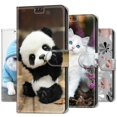 thumbnail image 2 of Bonita funda de libro pintada ultradelgada para Samsung Galaxy S22 S21 Ultra S20 FE S10 Plus S8 Cat Panda Man Lady Protect Phone Capa D08G qiuyongming unisex, 2 of 2