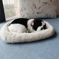 thumbnail image 2 of Juguetes de peluche para dormir con decoración de estante de de Border collie Sunnimix Gato durmiendo respirando, 2 of 7