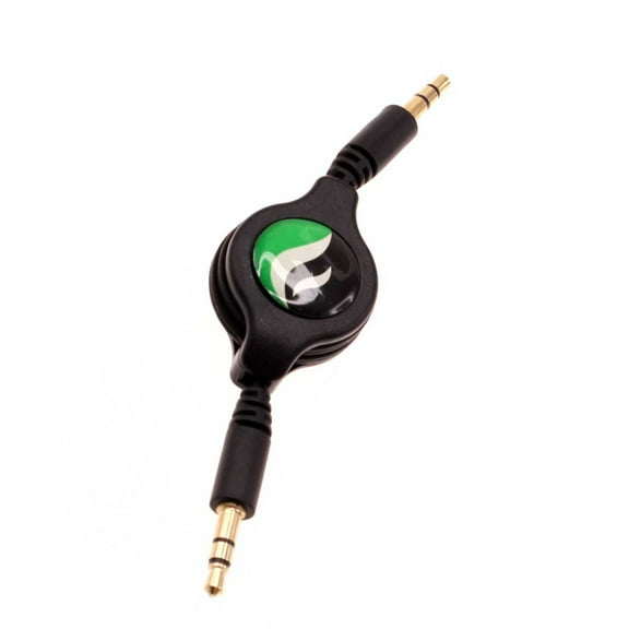 Retractable Aux Cable for T-Mobile REVVL 6 PRO 5G Phone - 3.5mm Adapter Car Stereo Aux-in Audio Cord Speaker Jack Wire Y7J Compatible With REVVL 6 PRO 5G