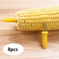 thumbnail image 3 of BNNG 8pcs Corn on The Cob Holders Skewers BBQ Twin Prong Sweetcorn Holder Fork Kitchen Tool, 3 of 6