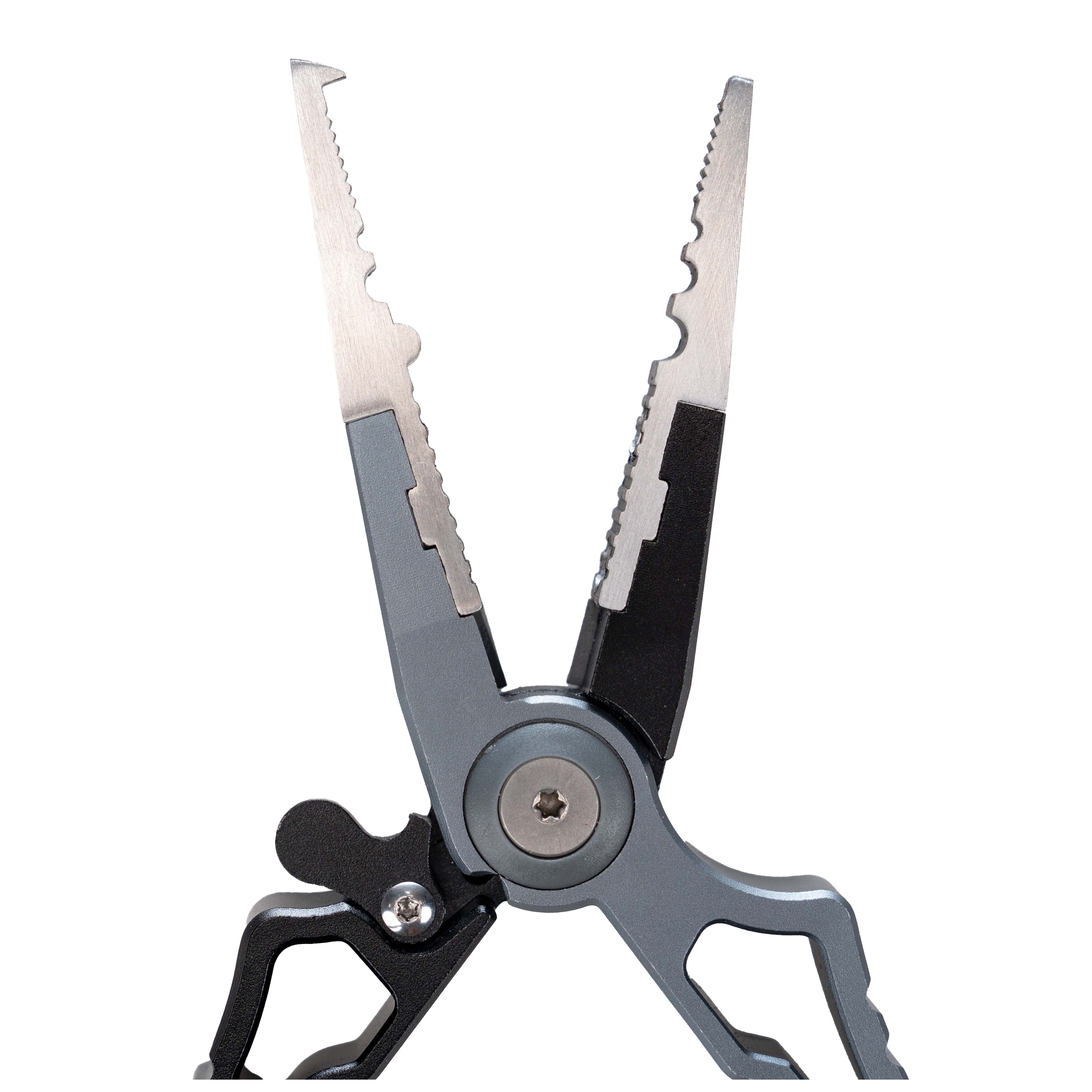 Ozark Trail 6.5 in Fishing Pliers with Split Ring Tool, Wire Cutters and Stainless Steel Jaws