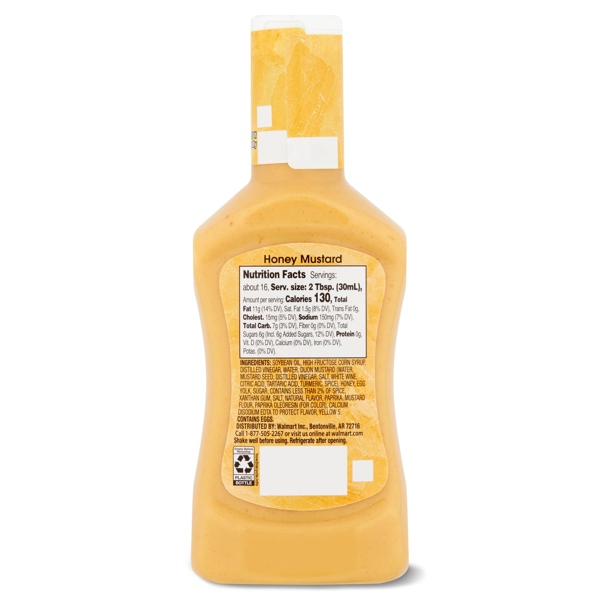 Great Value Honey Mustard Dressing & Dip, 16 fl oz