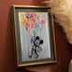 thumbnail image 1 of Disney Animation Mickey Mouse Graffiti Poster Wall Donald Duck Loves Money Canvas Painting Art Picture for Bedroom Decoration40X50cm Unframed Gao Jinjia LED, 1 of 2