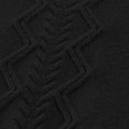 thumbnail image 6 of ManxiVoo Elegant Stand Collar Knit Sweater For Women Semi High Neck Lightweight Pullover Long Sleeve Soft Layering Staple XXL Size Black, 6 of 7