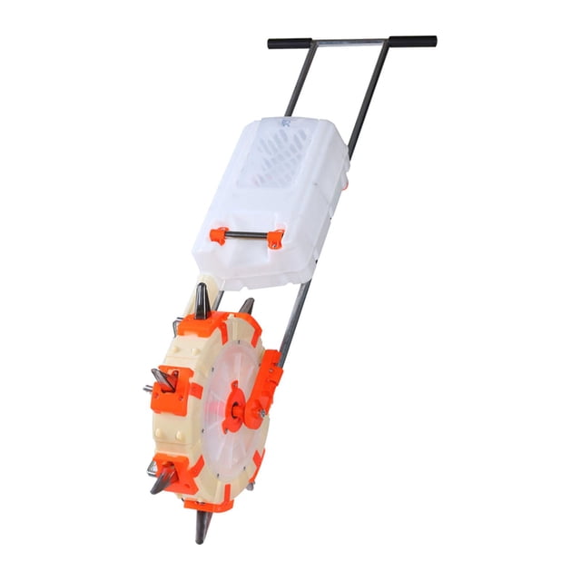 Fengbin Hand Push Seeder Corn Planter Planting Labor Saving Adjustable Agricultural Tool 6 Nozzles