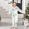 thumbnail image 6 of Soft Big Kids Onesie Pajamas Cozy Loose-Fit Jumpsuits for kids with Pockets for Christmas Lounge & Play Cute Christmas-themed Background, 6 of 8