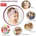 thumbnail image 5 of Amerteer Baby Nylon Headbands Hairbands Hair Bow Elastics for Baby Girls Newborn Infant Toddlers Kids, 5 of 8