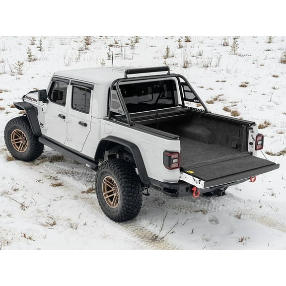 BedRug by RealTruck Classic Bed Liner Fits 2020-2025 Jeep Gladiator JT 5' Bed (Use w/Spray-In Non-Lined Bed)