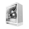 thumbnail image 1 of Gabinete NZXT H7 FLOW Blanco ATX Cristal USB Tipo C, 1 of 6