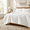 Arctic White-Oversized King, variant on Basil Green King Size Quilt Lightweight All Season Bedspread Bedding Set