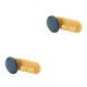 thumbnail image 4 of Toystoory Soporte de almacenamiento Colgador de almacenamiento de alambre autoadhesivo de plástico Gancho de estante colgante para oficina en casa, azul y Type2 NO2 Toystoory CBP166708, 4 of 6