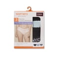 thumbnail image 4 of Warners® Blissful Benefits Women's Dig-Free Comfort Mid Waist Microfiber Hipster With Lace 3-Pack S-3XL, 4 of 5