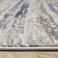thumbnail image 3 of Oriental Weavers Easton Area Rug - 012E3 - 5'3" x 7'6" - in Gray/ Blue - Modern Style, Stain Resistant, Family and Pet Friendly , Bedroom, Office Rug, 3 of 5